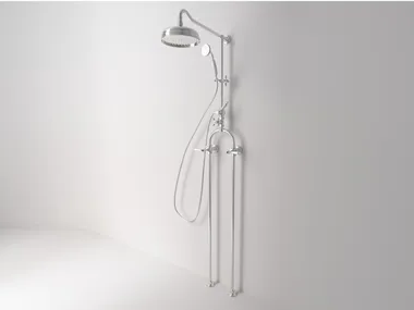 CARUSO - Floor standing shower panel with diverter with hand shower by Park Avenue