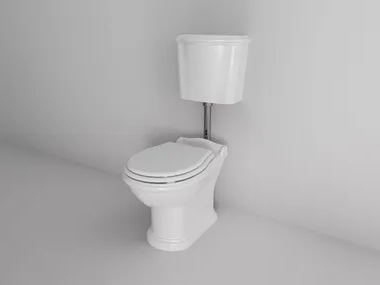 CROWN - Floor mounted ceramic toilet with external cistern by Park Avenue