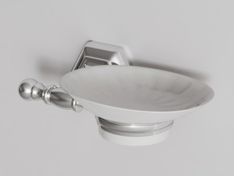WALDORF - Wall-mounted ceramic soap dish by Park Avenue