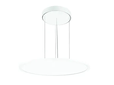 FL ROUND 555 PL - LED pendant lamp in metal and opal glass by PERFORMANCE iN LIGHTING