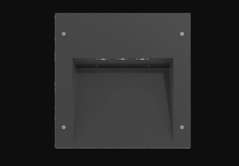 INSERT+ 3 - LED wall-mounted outdoor steplight by PERFORMANCE iN LIGHTING
