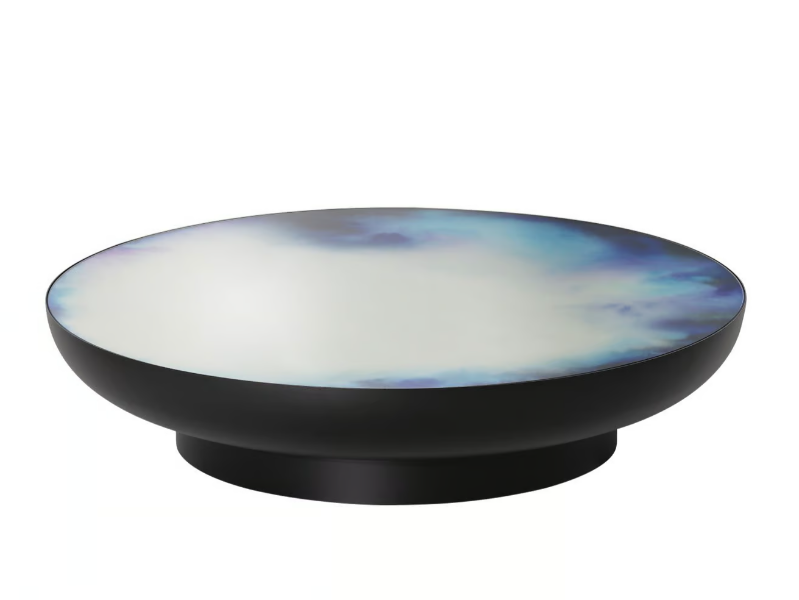 FRANCIS - Low mirrored glass coffee table by Petite Friture