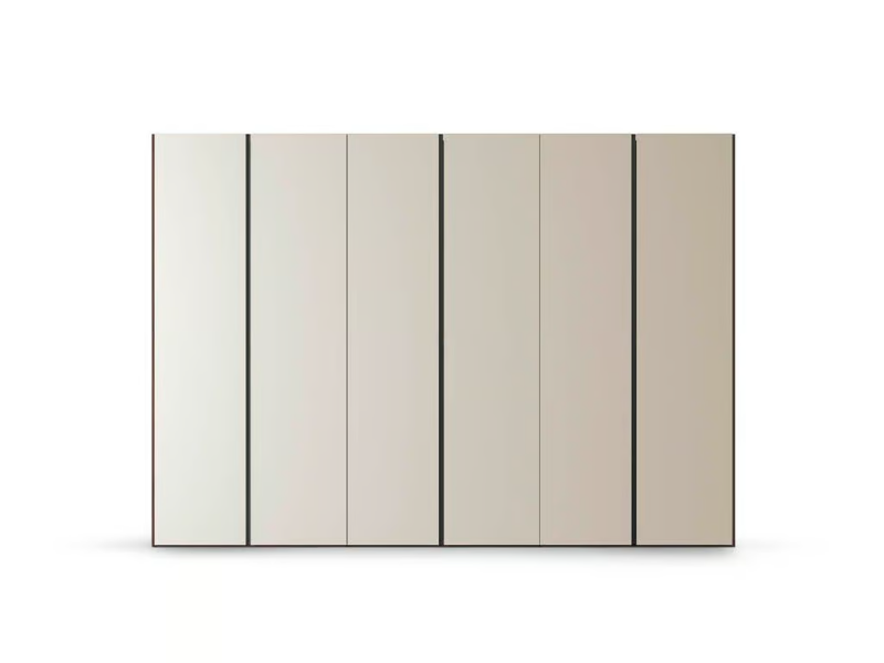 NASTRO - Lacquered wardrobe with sliding doors by PIANCA