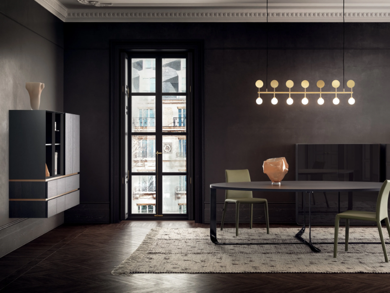 PEOPLE 07 - Sectional wooden storage wall by PIANCA