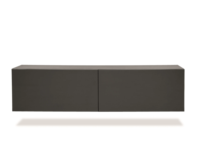 PEOPLE - Wooden sideboard with coplanar doors by PIANCA