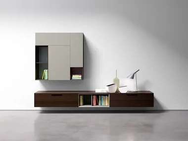 SPAZIO S402 - Storage wall by PIANCA