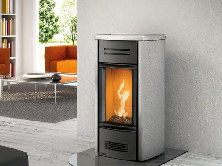 G958 M - Gas steel stove for air heating by Piazzetta