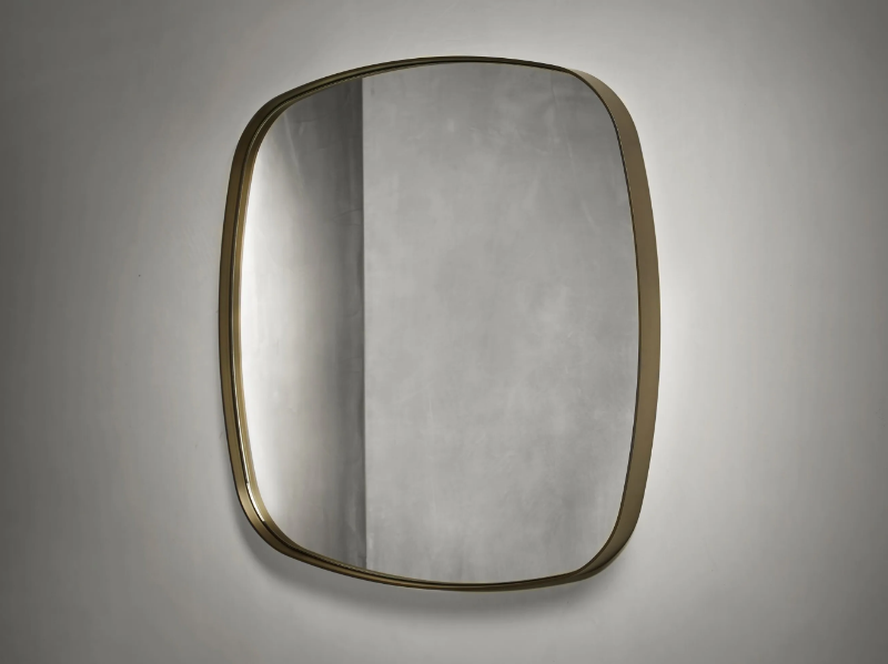 KEKKE LIVING - Square wall-mounted mirror by Piet Boon