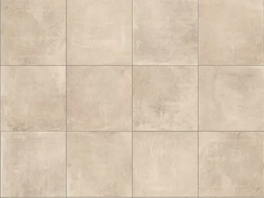 CEMENTO TAUPE 3CM - Porcelain stoneware outdoor floor tiles with concrete effect by PIETRA SINTERIZZATA