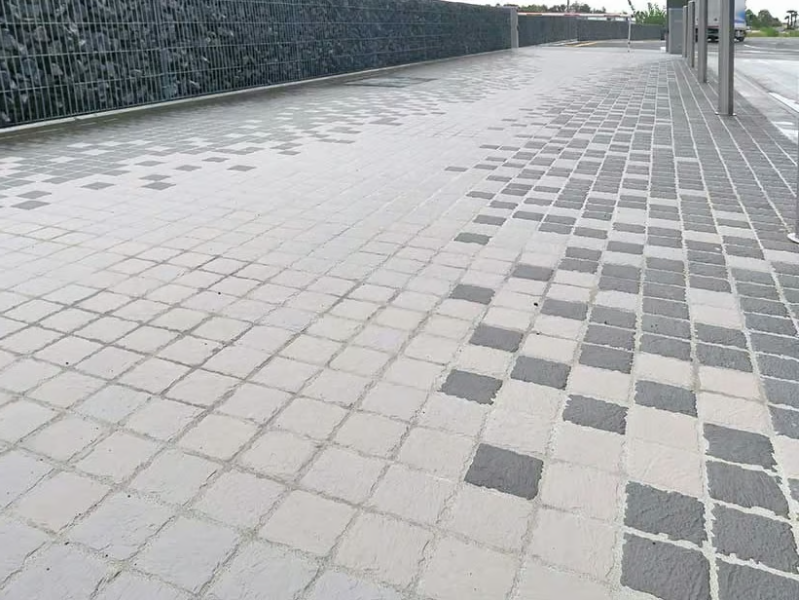 PAVÈ 6 CM GRIGIO - Basalt outdoor floor tiles / road pavement by PIETRA SINTERIZZATA