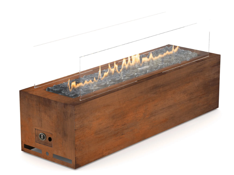 GALIO - Gas outdoor fireplace by Planika