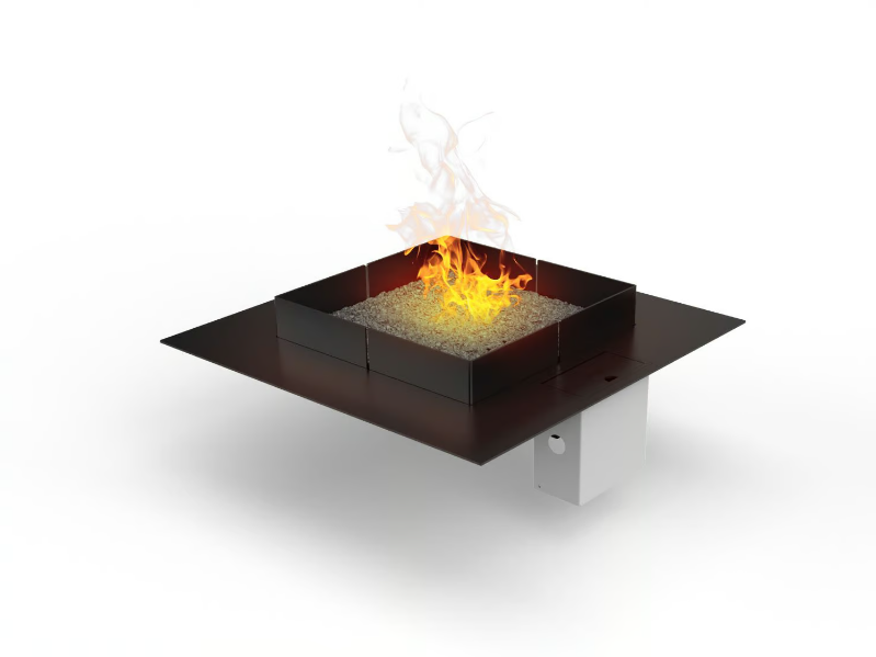 MICO BURNER 600 - Outdoor central gas fireplace by Planika