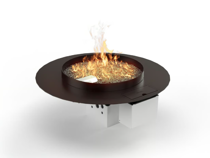 STELLA BURNER 600 - Outdoor gas fireplace with remote control by Planika