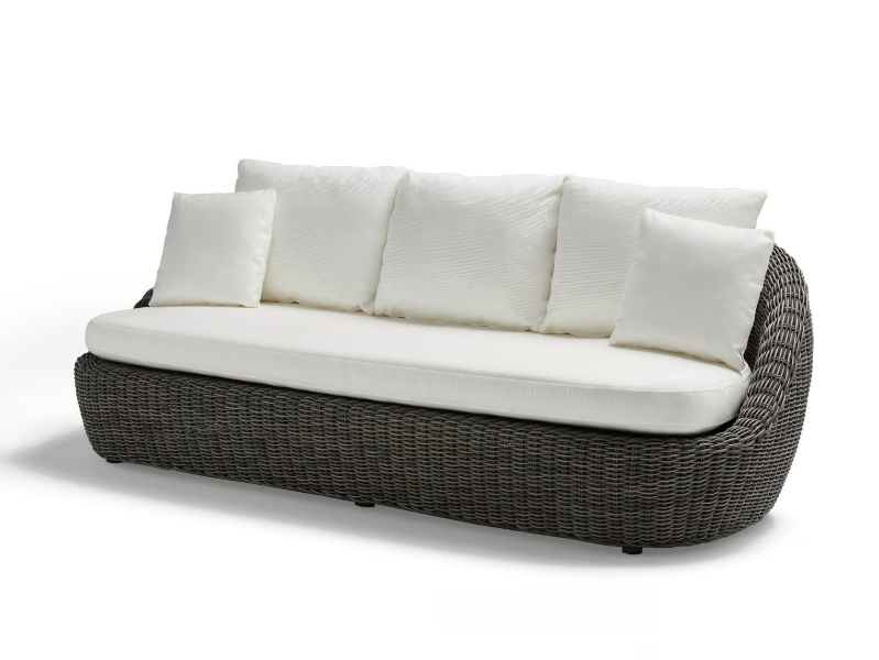 HERITAGE - 3 seater Shintotex® garden sofa by POINT