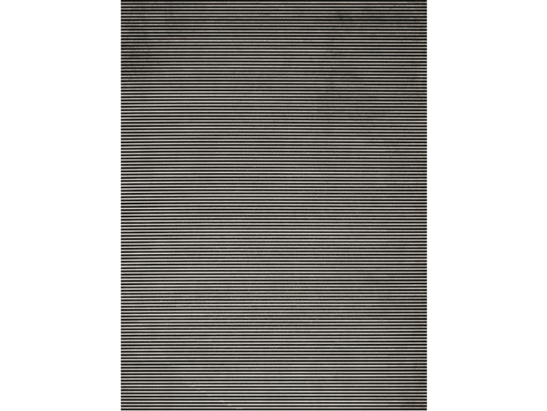 CANNELÉ - Striped rectangular handmade rug by Poliform