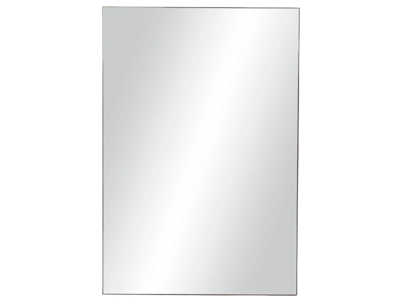 PALACE - Rectangular wall-mounted framed metal mirror by POMAX