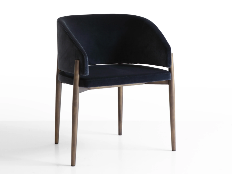 FRANK - Easy chair with armrests by Porro