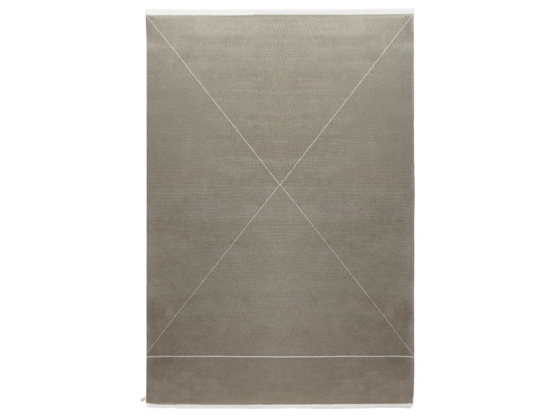 RADICALE - Rectangular handmade wool rug by Porro