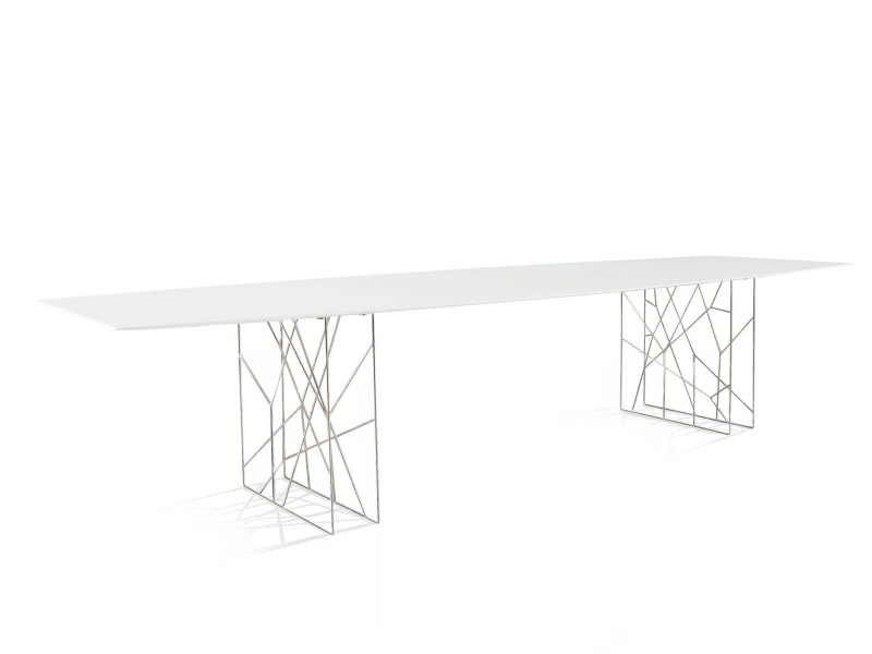 SYNAPSIS - Design steel table by Porro