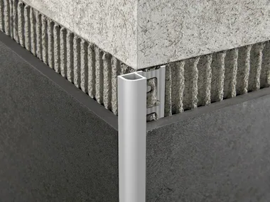 PROJOLLY QUART - Steel edge profile for walls by Progress Profiles