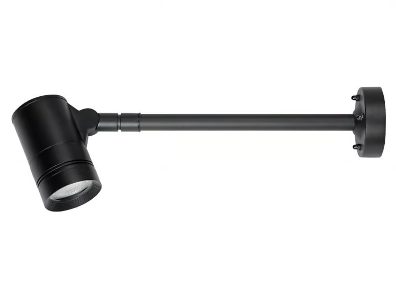 IP65 WALL ARM COB8 - LED wall-mounted adjustable powder coated aluminium Outdoor spotlight by PROLED