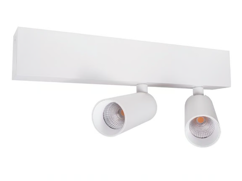 MADISON TWIN - LED multiple adjustable aluminium spotlight by PROLED