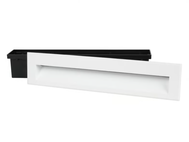 REC STAIR+ - LED wall-mounted outdoor powder coated aluminium steplight by PROLED