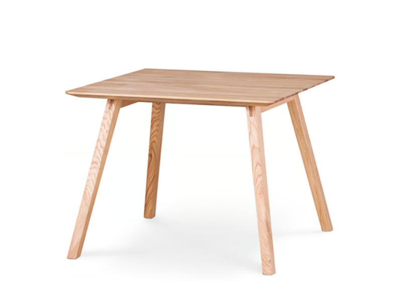 MONK - Square solid wood table by Prostoria