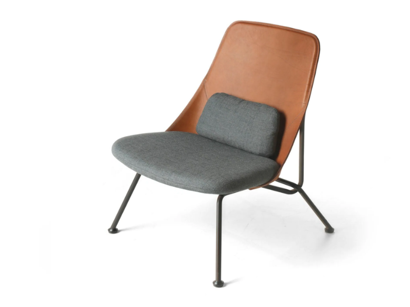 STRAIN - Upholstered easy chair high-back by Prostoria