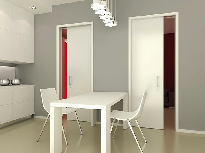 BILATERAL - Counter frame for opposite sliding doors by PROTEK®