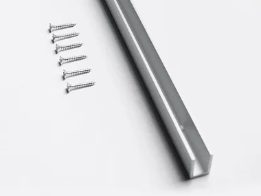 EASY SLIDING KIT - Extruded aluminium sliding door track by PROTEK®