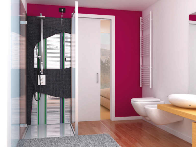 MAGIC BOX® CLASSIC - Counter frame for single sliding door by PROTEK®