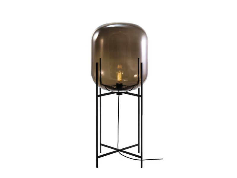 ODA IN BETWEEN - LED blown glass floor lamp by Pulpo