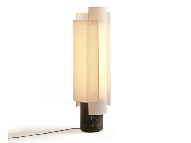 RIO - LED cotton floor lamp by Punt