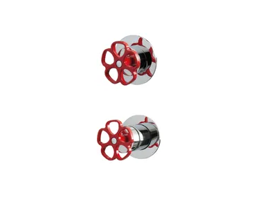 FLORA 6370602 - 2 hole shower mixer by QD Magistro Lab