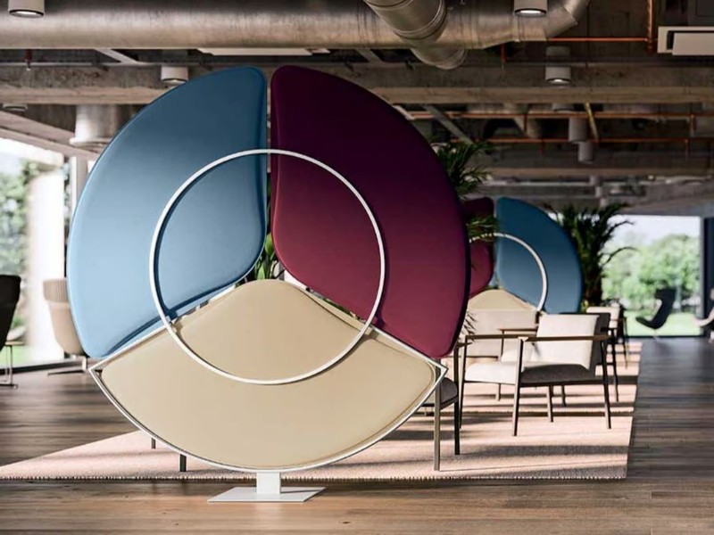 FLOOR PETAL - Room divider by Quadrifoglio Group