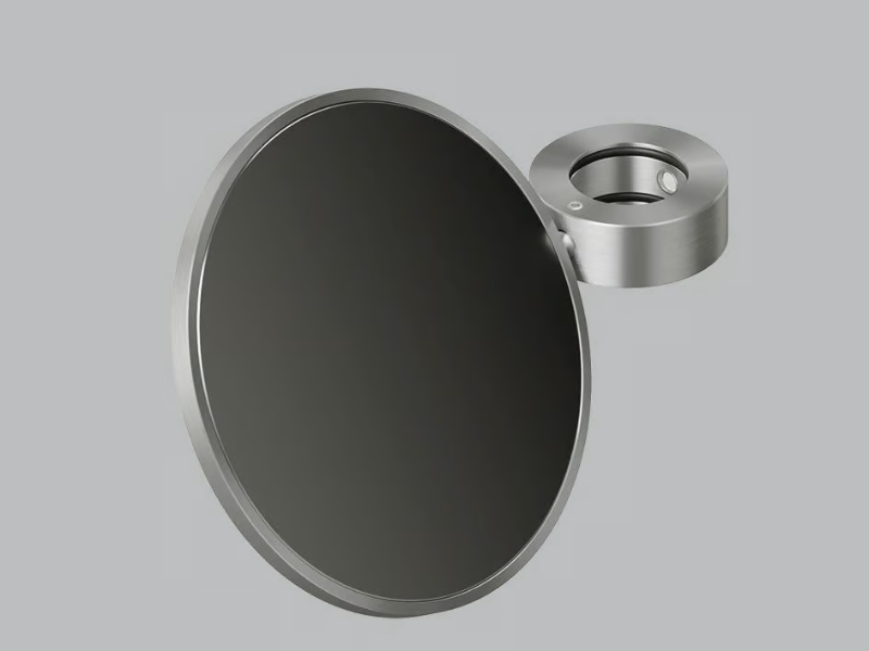 FFQT QA003 - Round wall-mounted bathroom mirror by Quadrodesign