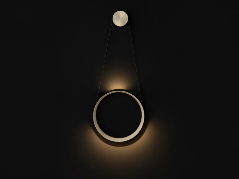 MOONLIGHT WALL (TYPE 1) - LED metal wall lamp by Quasar