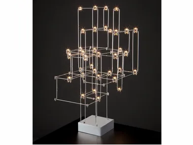 ORION - Nickel table lamp by Quasar