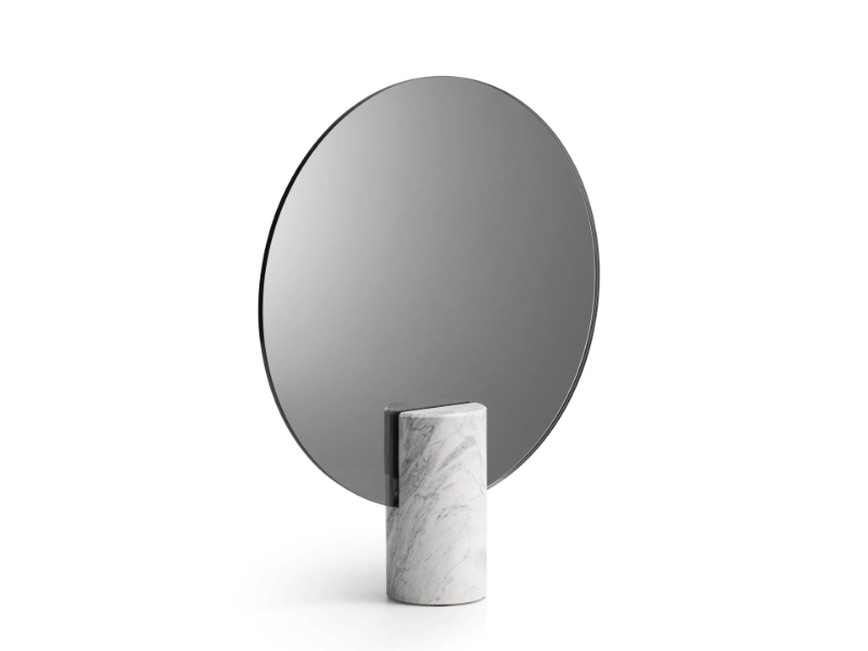 PRINCE - Table-top round mirror by Quinti Sedute