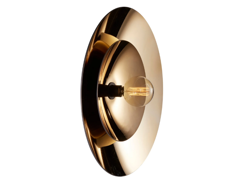 ZENITH DOUBLE - Handmade Thermoformed glass wall light by RADAR INTERIOR