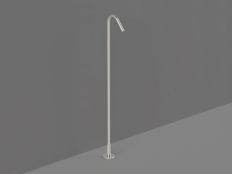 CHP1 - Floor standing steel sink spout by Radomonte
