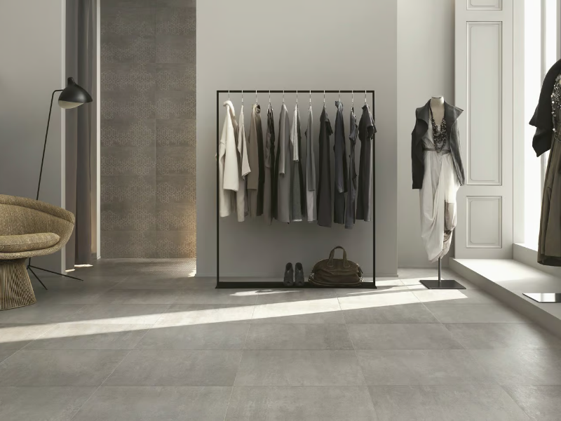 CONCEPT - Porcelain stoneware flooring with concrete effect by Ragno