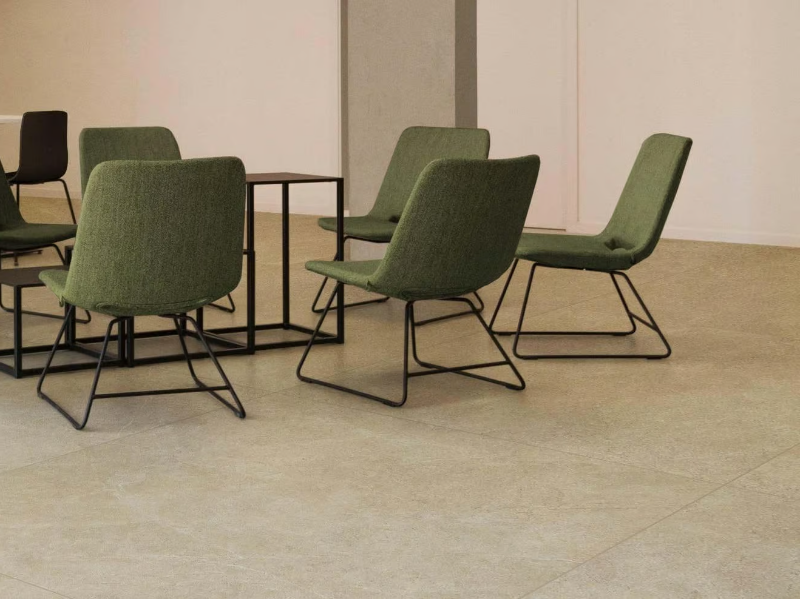REALSTONE ARGENT - Indoor/outdoor porcelain stoneware wall/floor tiles with stone effect by Ragno
