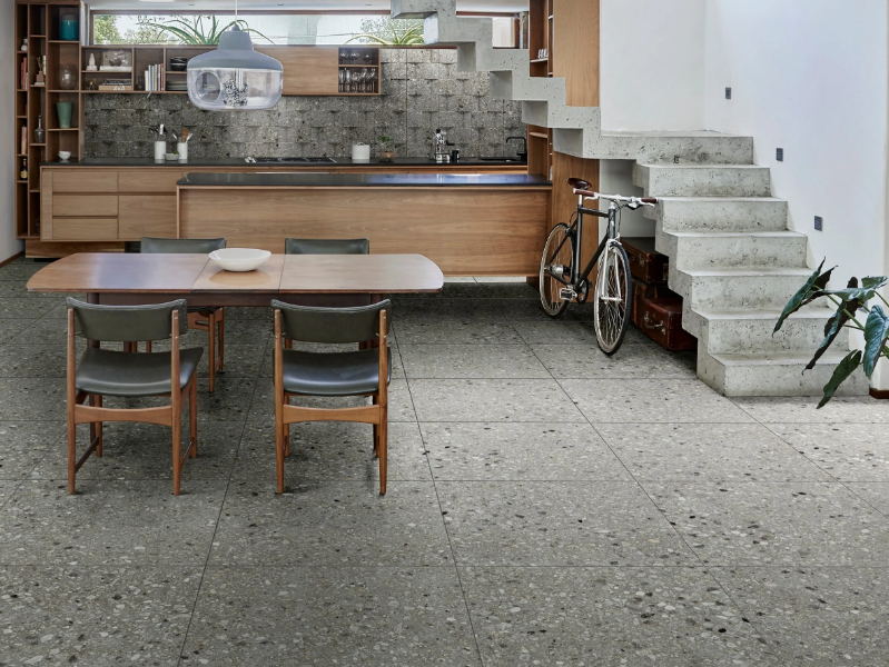 REALSTONE NAVIGLI - Porcelain stoneware wall/floor tiles terrazzo effect by Ragno