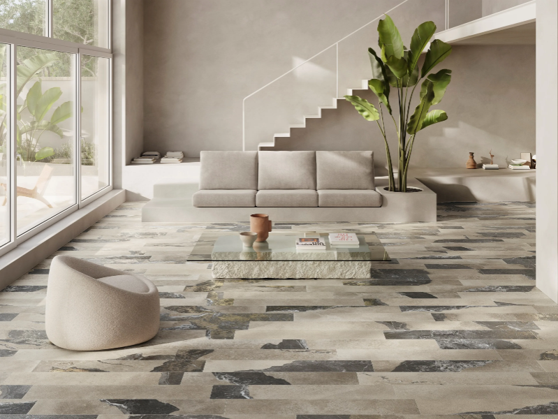 B-MATERIA - Porcelain stoneware wall/floor tiles with stone effect by RAK Ceramics