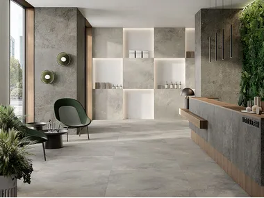 BALTICO - Anti-slip indoor/outdoor porcelain stoneware wall/floor tiles with stone effect by RAK Ceramics