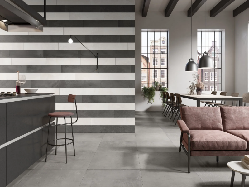 TERRA E METALLO - Wall/floor tiles with metal effect by RAK Ceramics