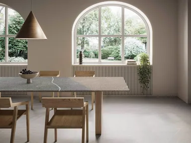 THROUGH-BODY VEINING - Porcelain stoneware flooring with marble effect by RAK Ceramics