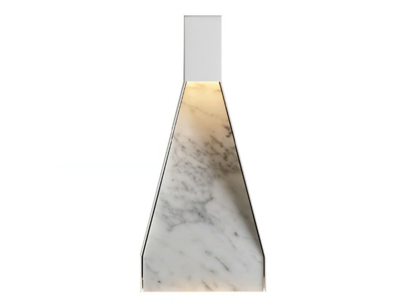 STANDLEY - LED Carrara marble Outdoor wall Lamp by Rakumba